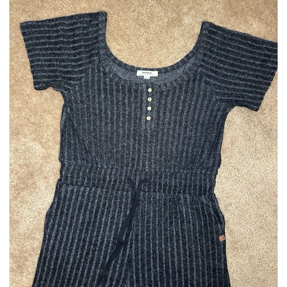 RipCurl Cosy Premium Surf Jumpsuit II - 00LWRO Black/Gray Large - Picture 11 of 16